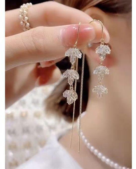 Crystal Drop And Dangle Earrings For Women Jewelry Gifts, Bridal Dangling Fashion Earrings