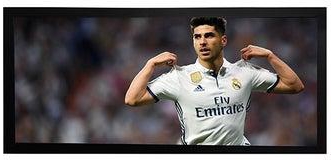 Asensio Real Madrid Poster with Frame Multicolour 50x23centimeter