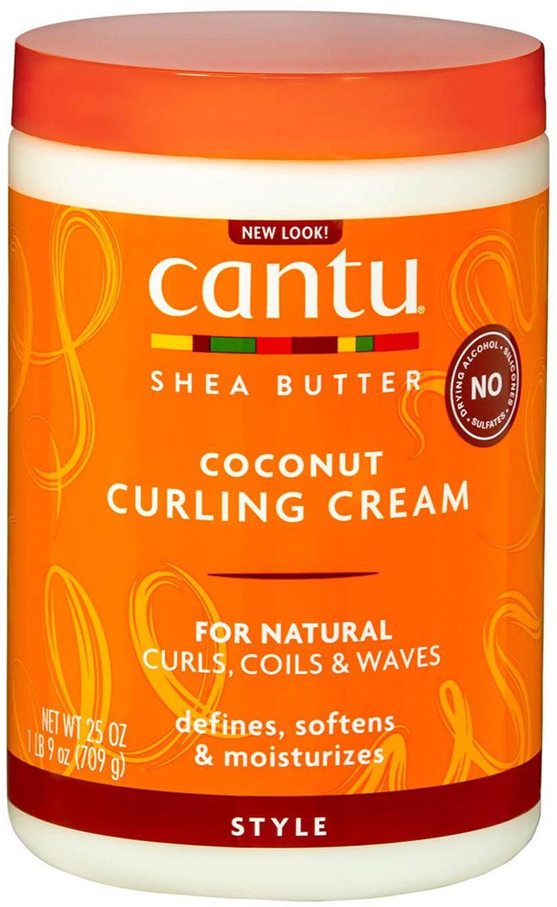 Cantu Shea Butter for Natural Hair Coconut Curling Cream – Salon Size 25 oz