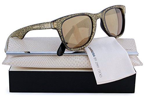 Carrera by Jimmy Choo 6000/JC/S Sunglasses Gold Glitter w/Gold Mirror Lens  (03SU) 6000/JC 3SU 50mm Authentic price from yashry in Egypt - Yaoota!