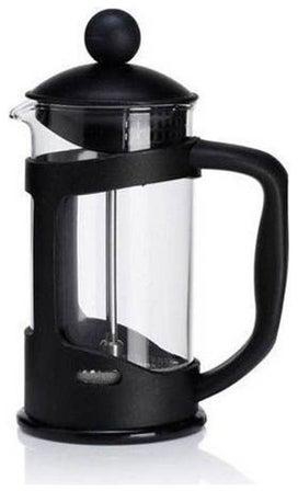 French Press - Coffee Maker Black-Clear 350مل