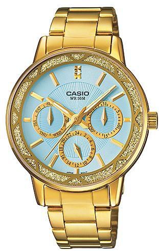 Casio Dress Watch For Women Analog Stainless Steel - LTP-2087G-6A