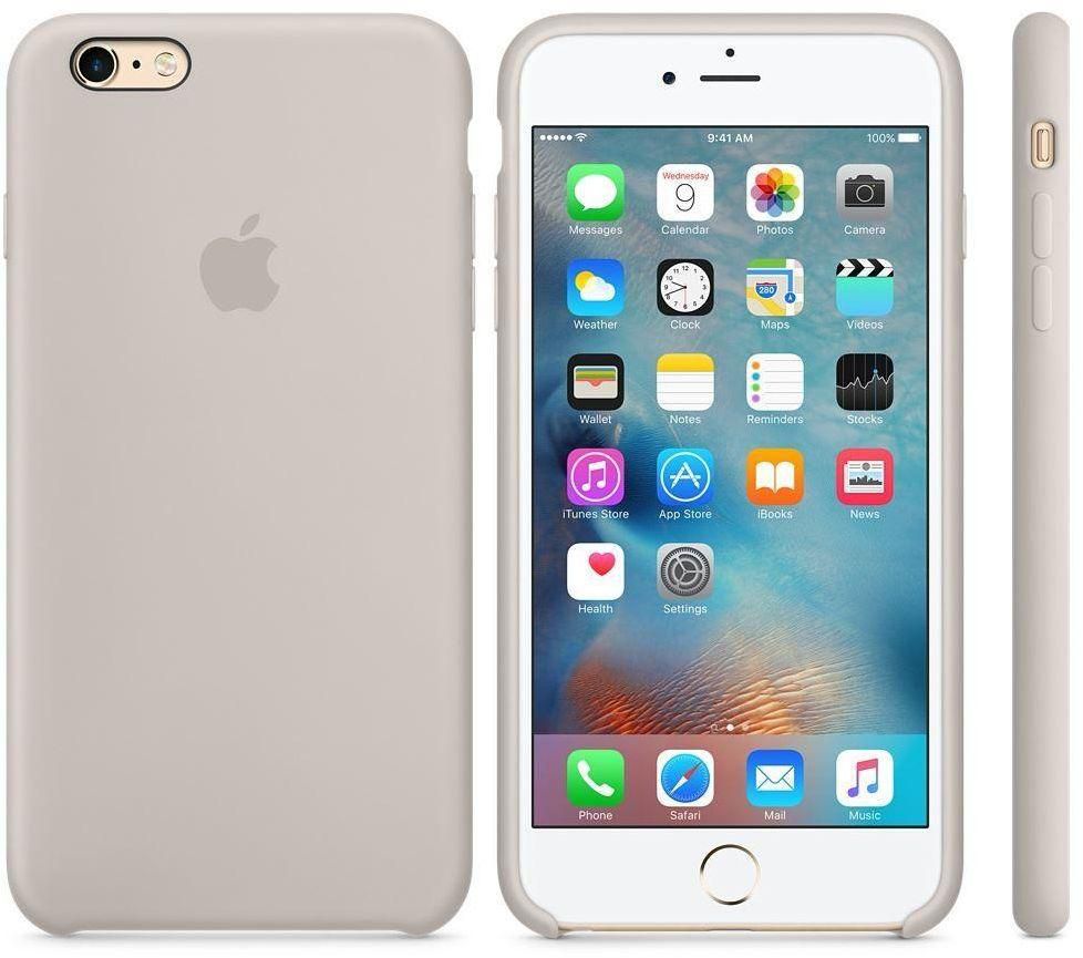 Apple Silicone case iPhone 6S Plus / 6 plus - Stone