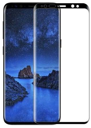 Tempered Glass Screen Protector for Samsung Galaxy S9+ Clear/Black