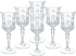 Rcr Set Of 6 Crystal Luxor Glasses