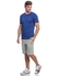 Nike NK806298-455 DFCT JDI Mesh Stack Training T-Shirt for Men, Deep Royal Blue