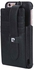 جراب ظهر جلد اصلي بيير كاردان مع محفظة كروت شخصية  لهاتف الهاتف ايفون6بلس/ ايفون 6 اس بلس اسود