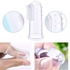 2pcs Baby Finger Toothbrush With Storage Case