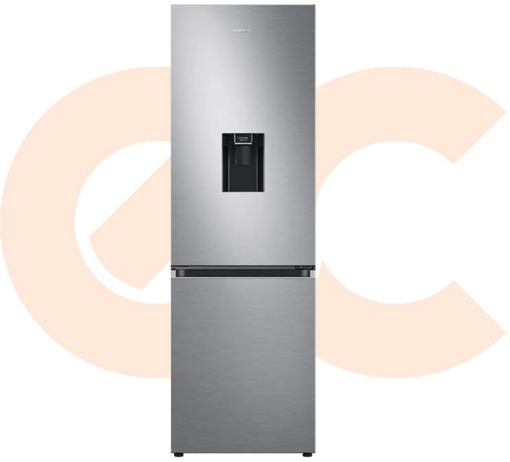 Refrigerator SAMSUNG 341 liter Combi Inverter Digital With Dispenser 2 Doors Silver Model RB34T632FS9/MR - EHAB Center Home Appliances