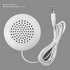 Generic TA Mini White 3.5mm Pillow Speaker For MP3 MP4 Player For IPhone For IPod CD Radio