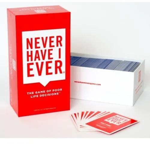 Generic Never Have I Ever Party Card Game, Classic Edition