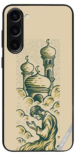 Protective Case Cover For Samsung Galaxy S23 Prayer Design Multicolour