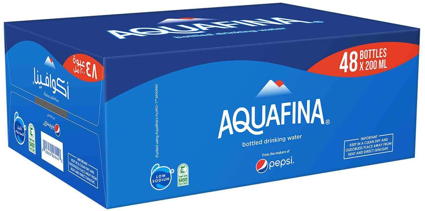 Aquafina water 200ml x 48