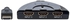 Manhattan 207843 3-port HDMI Switch 1080P Integrated Cable - Black