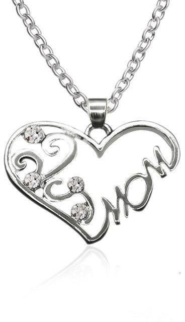 Necklace Mother's Day - Silver Plated
