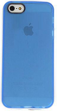 Translucent Frosted Effect TPU Case cover for Apple iPhone SE / 5 / 5S - Blue