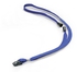 Durable 8119 Textile Necklace /Lanyard w/ Safty Release - [Pack of 10] Blue