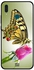 On The Flower Butterfly Printed Protective Case Cover For Huawei Y9 2019 Multicolour