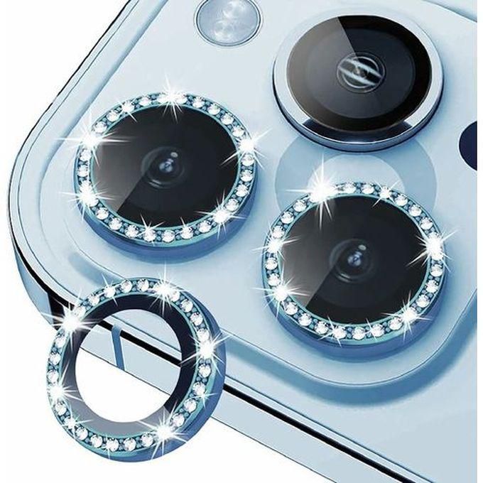 Diamond Lens For IPhone 14 Pro Max / 14 Pro Camera Protector - Blue