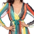 Madam Rage Wrap Dress for Women - 10 UK, Multi Color