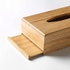 لبة مناديل من الخشب الصلب بتصميم بسيط وانيق للسيارة والمنزل والمكتب والمطبخ