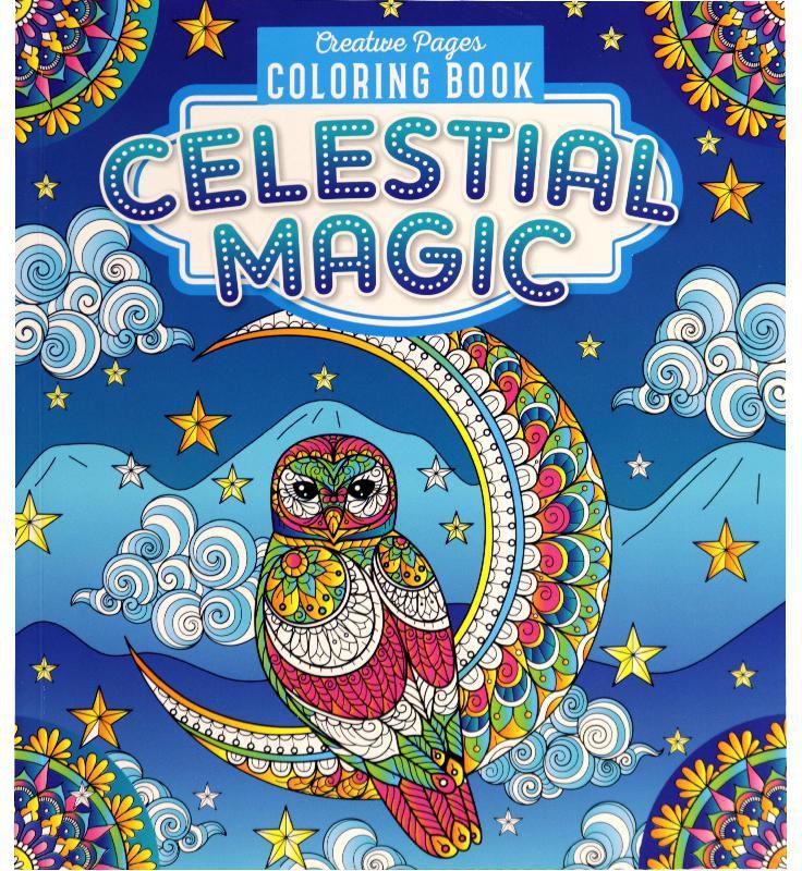 Celestial Magic (Creative Pages) - Coloring Book
