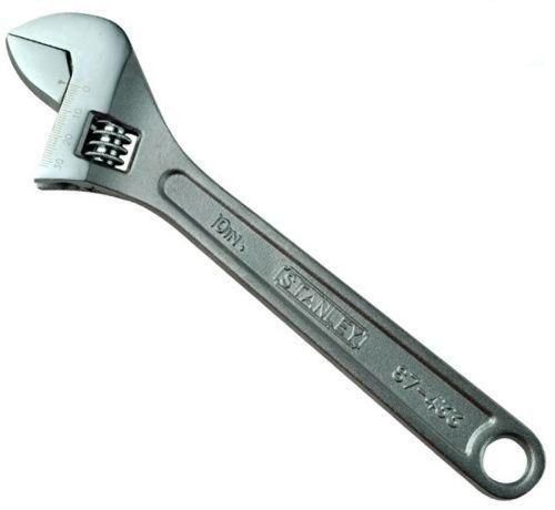 Stanley 1-87-371 Silver Forged Chrome Vanadium Adjustable Wrench