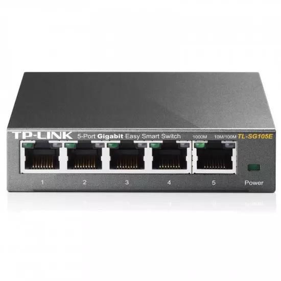 TP-Link TL-SG105E 5-Port Gigabit Smart Switch Easy | Gear-up.me