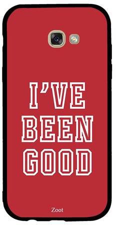 غطاء حماية لهاتف سامسونج جالاكسي A7 2017 مطبوع بعبارة "I'Ve Been Good"
