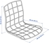 LÄKTARE Chair cover - Gunnared medium grey