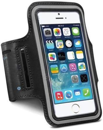 Sports Running Jogging Gym Armband Case cover holder for Apple iPhone 6  Samsung Galaxy S5 -Black