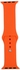 Silicone Sport Replacement Wrist Band Strap for Apple Watch 42mm - Orange