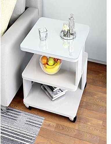 C&C Home Modern Simple Home Furniture Night Table Living Room Bedside Cabinet 40 x 40 x 50 cm