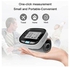 Smart Blood Pressure Monitor LCD Display Fully Automatically Read the Wrist Blood Pressure Monitor Automatic BP Cuff 120 Memory Sound Prompt
