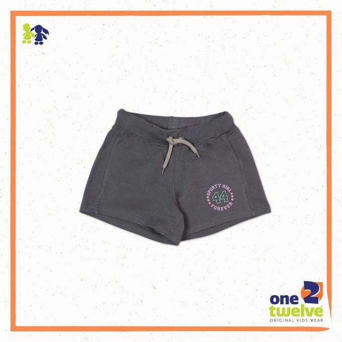 One To 12 Hot Short For Girls -Grey