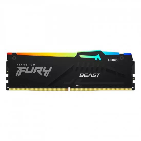 Kingston FURY Beast EXPO/DDR5/8GB/5200MHz/CL36/1x8GB/RGB/Black | Gear-up.me