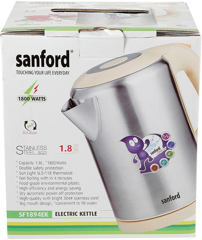 Sanford 1.8 Liters Electric Kettle, SF1894EK BS