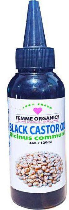 Femme Organics Black Castor Oil 120ml