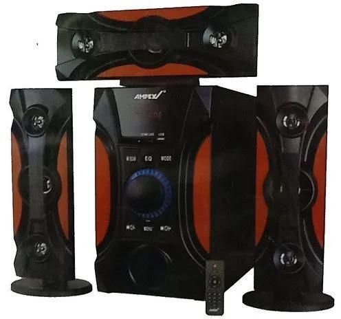 Ampex Subwoofer Sound System - 3.1 Channel - 12000W PMPO - Bluetooth/USB/SD/FM Digital Radio