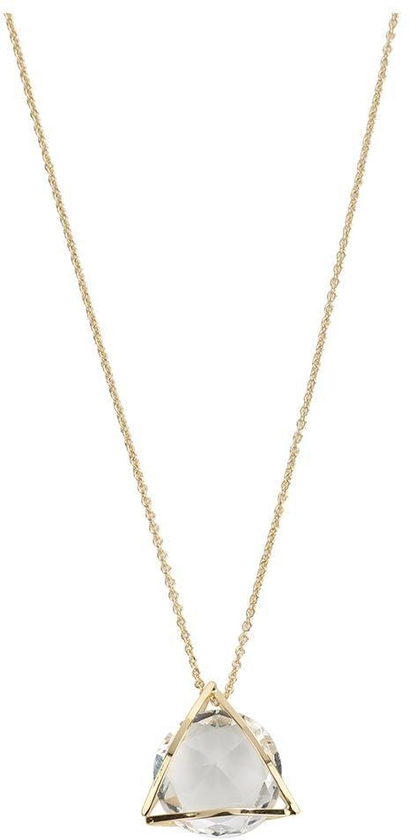 Gold Plated Necklace 0.3 Carats by She, B344-09