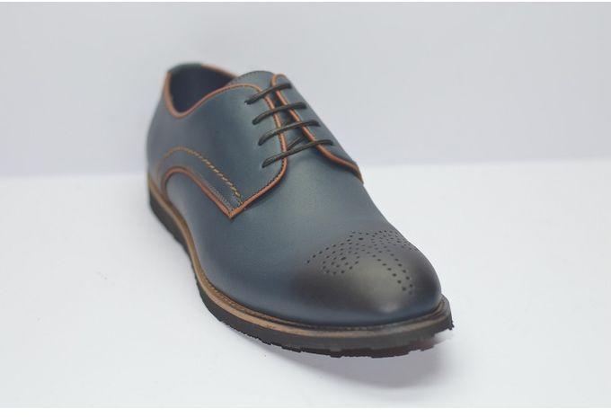 Gs Leather Classic Shoes – Navy Blue