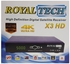 Digital satellite HD Reciver Royal Tech X3 HD - include WiFi Dongle