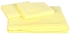 Lantique bed sheet set, 3 pieces - 240x260 cm - yellow