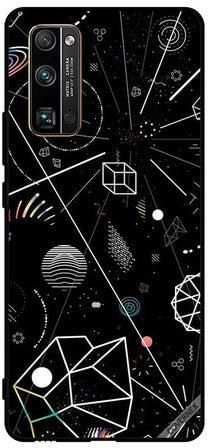 Protective Case Cover For Honor 30 Pro Geometric Shapes