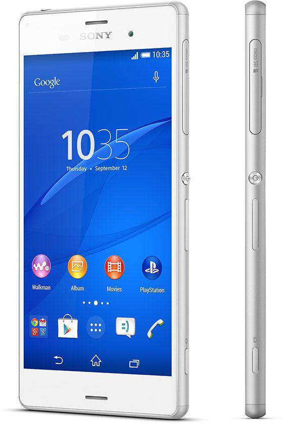 Sony Xperia Z3 Dual SIM (16GB, Android OS, 4G LTE + Wifi, White)