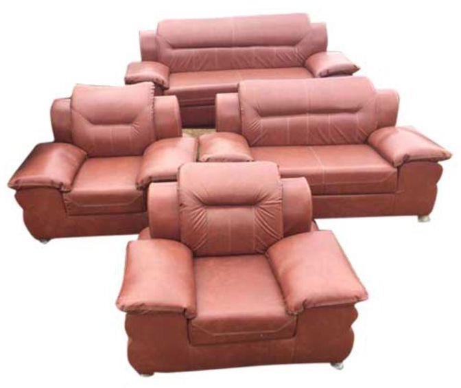 ZR Zenti 7 Seater Leather Set (FREE DELIVERY: Lagos,Ogun & Oyo)