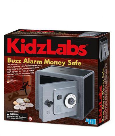 4M Kidz Labs Buzz Alarm Money Safe