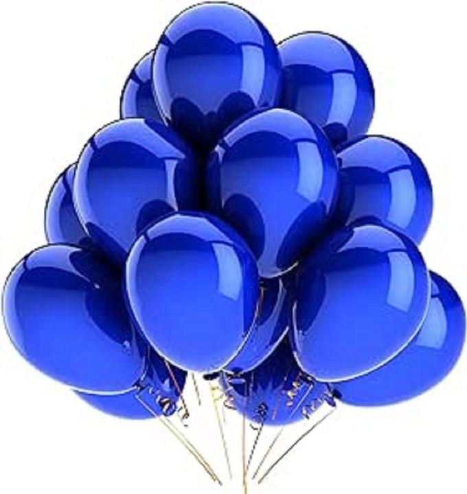 Blue Balloons 100pcs