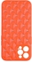 Silicone Cover, Shiny And Kaptonite Strass Style For IPhone 12 Pro Max (6.7) - Orange