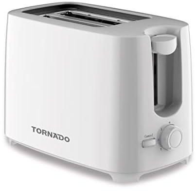 TORNADO Toaster 2 Slices, 700 Watt, White TT-700